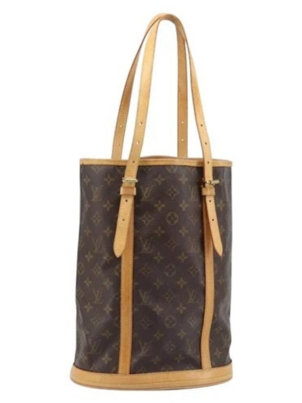 LOUIS VUITTON Monogram Bucket GM Shoulder Bag M42236 LV Auth ka2440